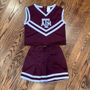 Girls Texas A&M Cheer Outift